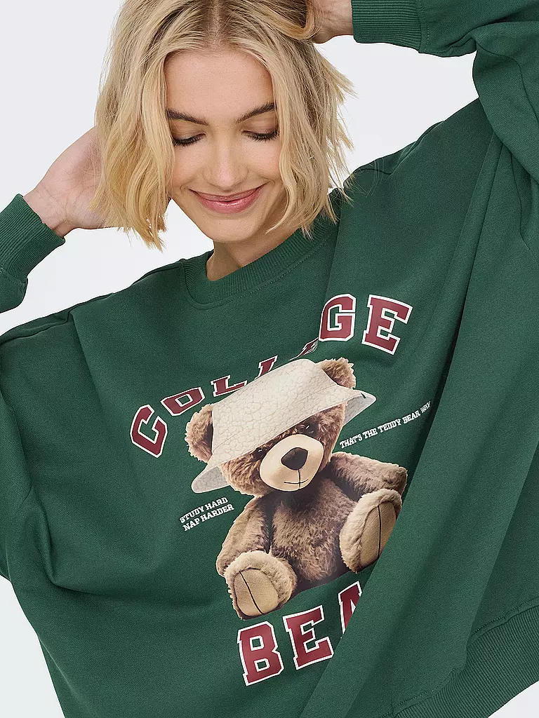 ONLY | Sweater ONLBILA | dunkelgrün