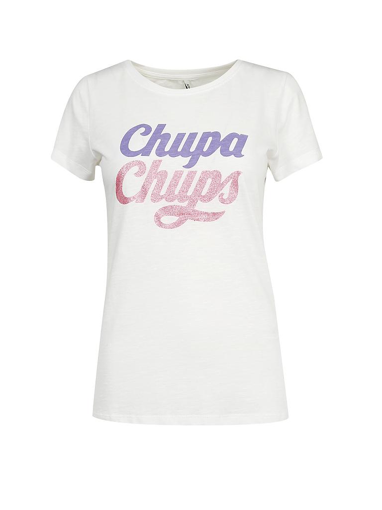 ONLY | T-Shirt "ONLCHUPA CHUPS" | weiß