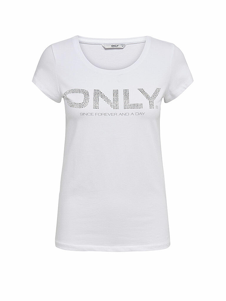 ONLY TShirt "ONLHELENE" weiß