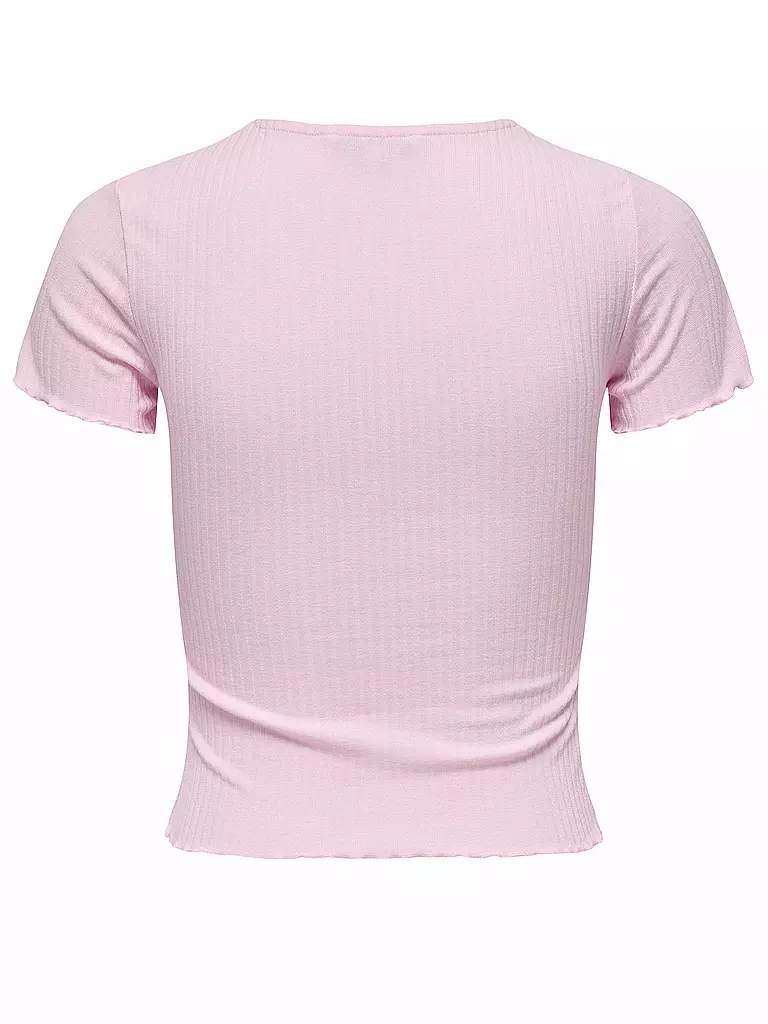 ONLY | T-Shirt Cropped ONLEMMA | rosa