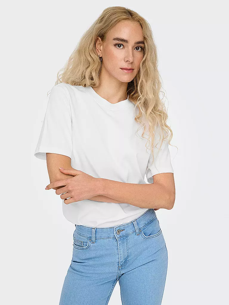 ONLY | T-Shirt OLMONJA | weiss