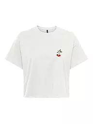 ONLY | T-Shirt  ONLANNBEL  | creme