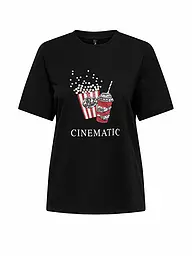 ONLY | T-Shirt ONLBURST | schwarz