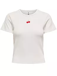 ONLY | T-Shirt ONLDANIELLA | weiss