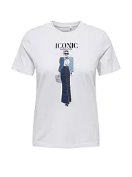 ONLY | T-Shirt ONLEMMA | weiss