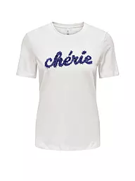 ONLY | T-Shirt ONLLUCIA | creme