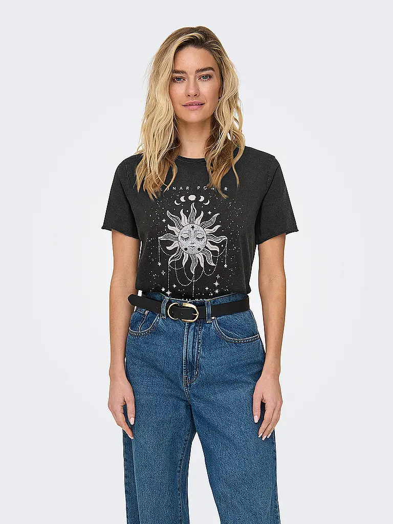 ONLY | T-Shirt ONLLUCY | Schwarz