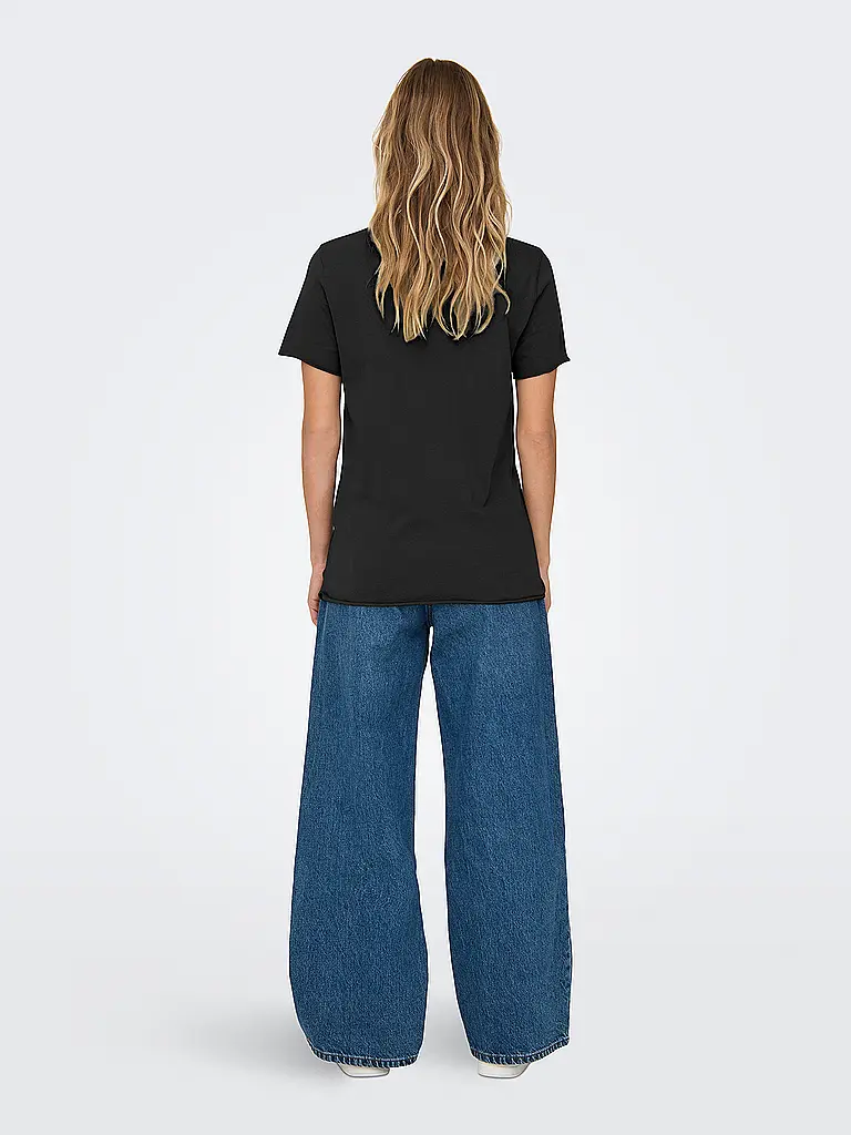 ONLY | T-Shirt ONLLUCY | Schwarz