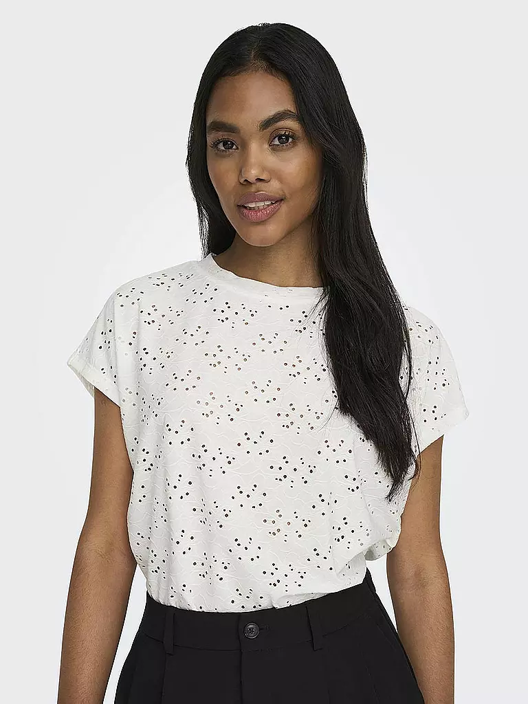 ONLY | T-Shirt ONLSMILLA | hellblau