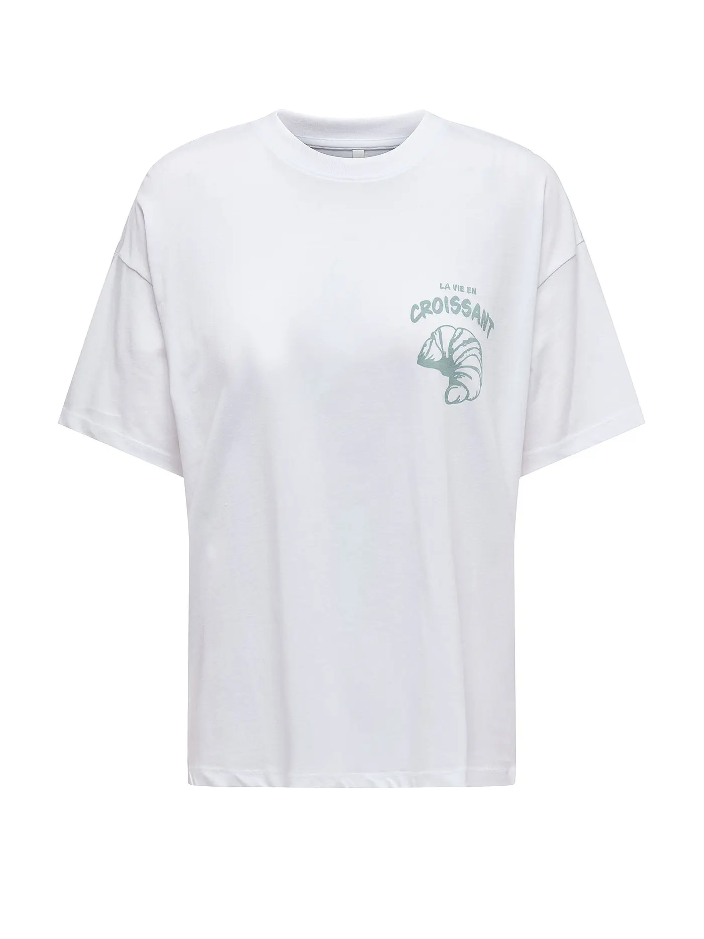 ONLY | T-Shirt ONLVIVVI  | weiss