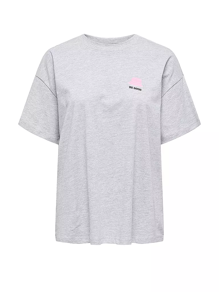 ONLY | T-Shirt ONLVIVVI | hellgrau