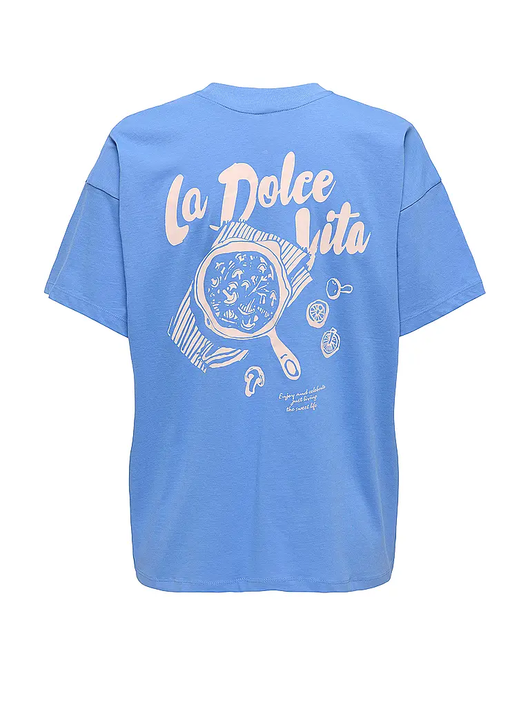 ONLY | T-Shirt ONLVIVVI | Blau
