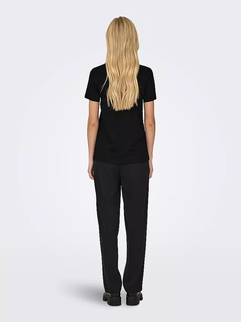 ONLY | T-Shirt ONLYRSA CHRISTMAS | schwarz