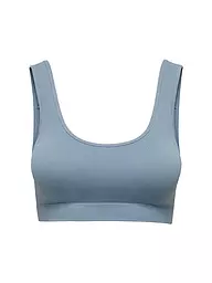 ONLY | Top Cropped Fit ONLVICKYRIB  | hellblau