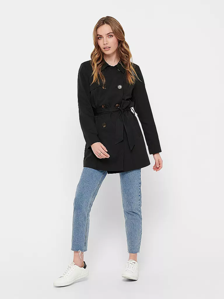 ONLY | Trenchcoat ONLVALERIE  | schwarz