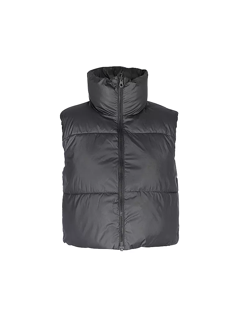 ONLY | Wendesteppgilet Cropped Fit ONLRICKY  | schwarz