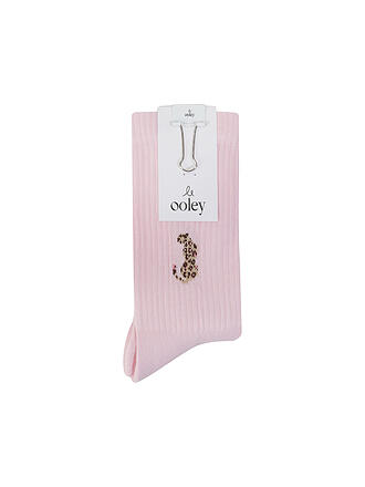 OOLEY | Socken ICON Leo Rose Rosa 