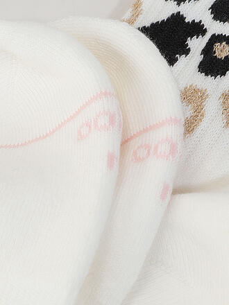 OOLEY | Socken LEO Allover Rose weiss