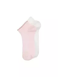 OOLEY | Socken 2er Pkg. ELEGANT S. Offwhite | rosa