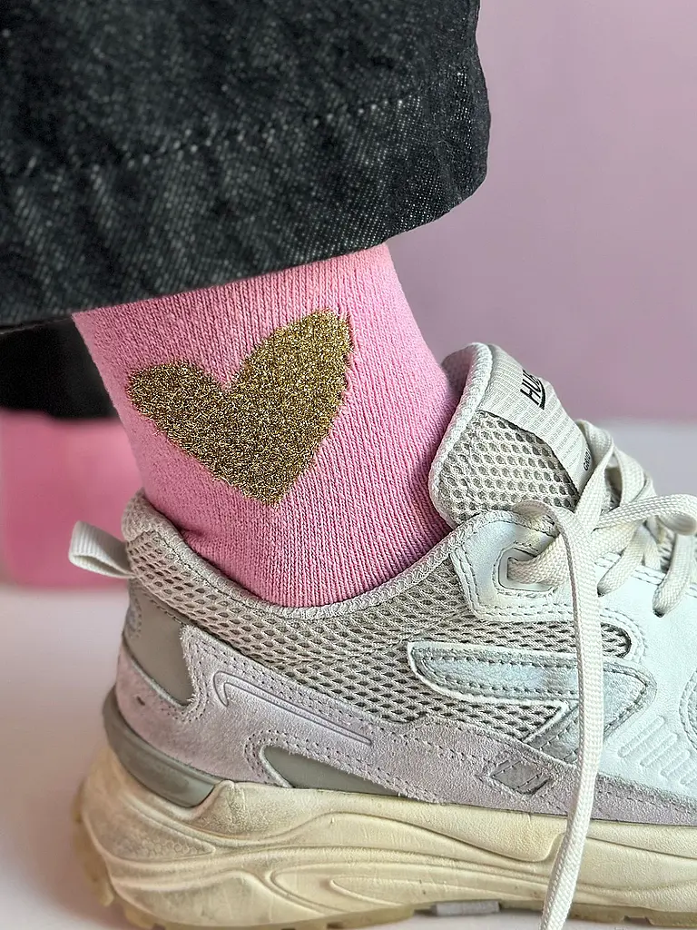 OOLEY | Socken CASHMERE ELEGANCE | Pink