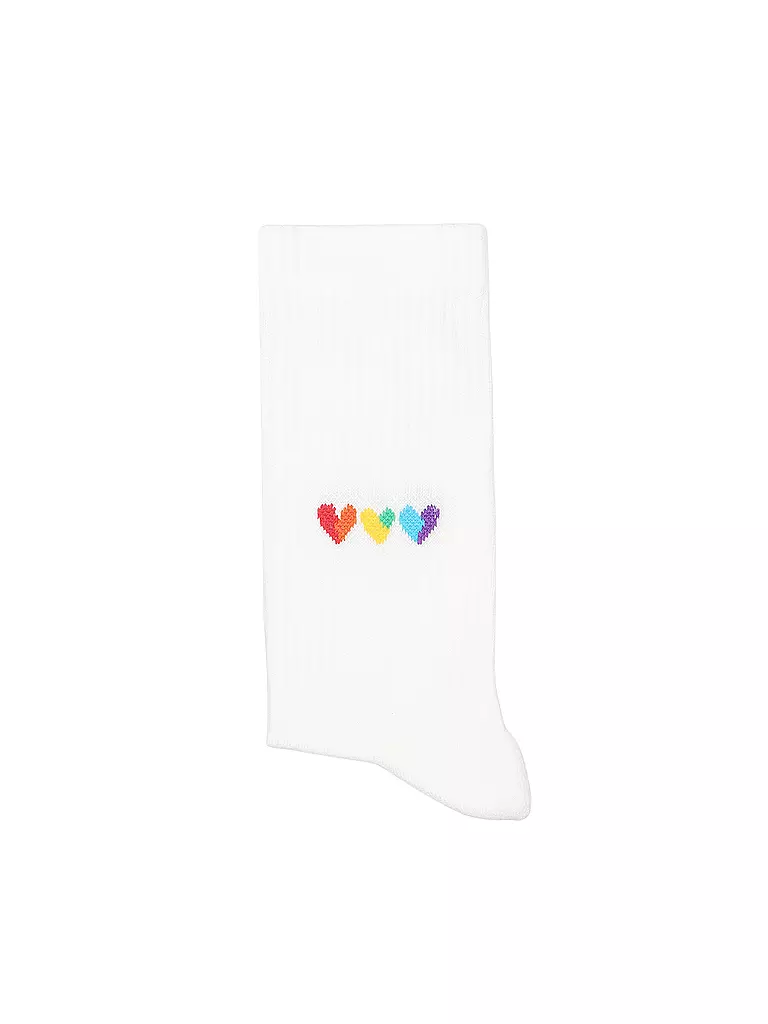 OOLEY | Socken ICON  love is love | weiss