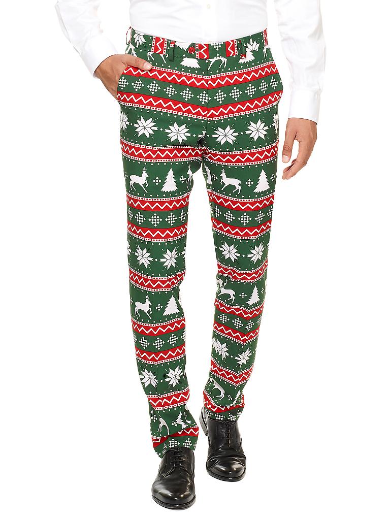 OPPOSUITS | Weihnachts-Anzug "Festive Green" | 