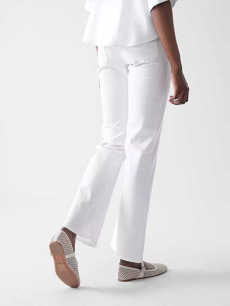 OPUS PANTS | Jeans Straight Fit MELLY FRESH | weiss