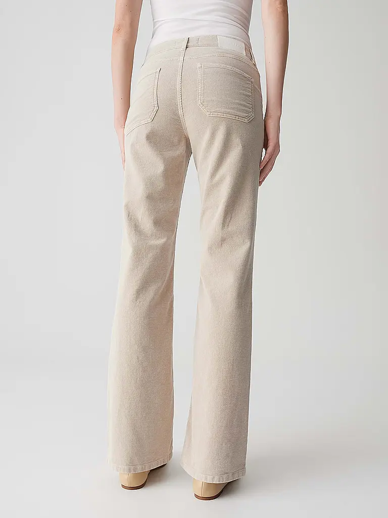 OPUS PANTS | Jeans Wide Leg MELLY FRESH | beige