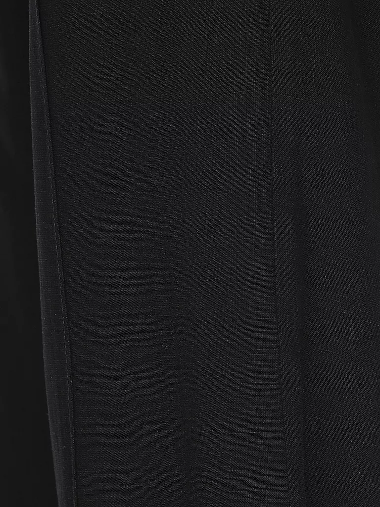 OPUS PANTS | Marlenehose MALOTTA NATURAL | schwarz
