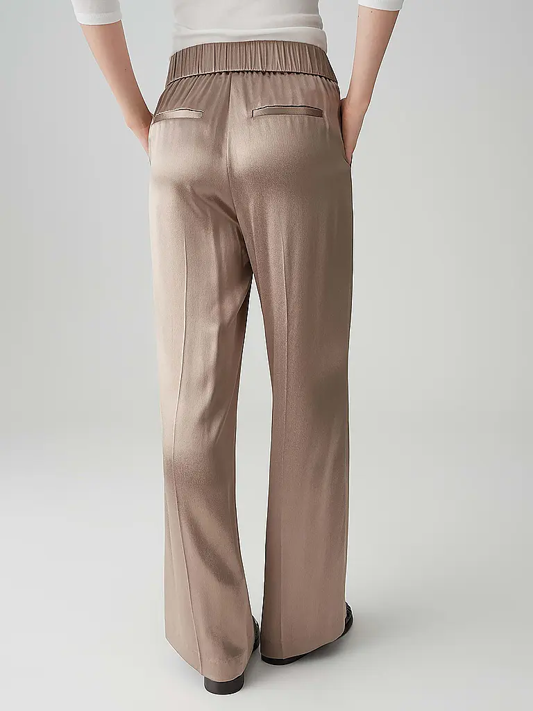OPUS PANTS | Marlenehose MUCIA SHINE | Beige