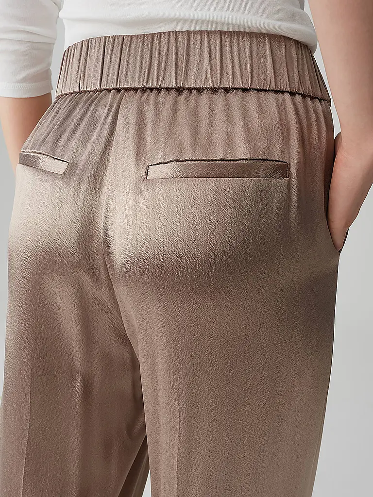 OPUS PANTS | Marlenehose MUCIA SHINE | Beige