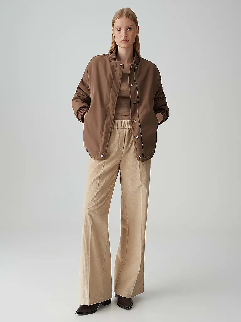 OPUS PANTS | Marlenehose MUCIA | Beige