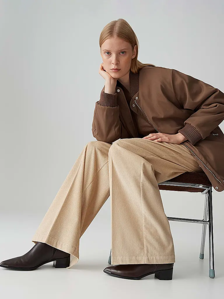 OPUS PANTS | Marlenehose MUCIA | Beige