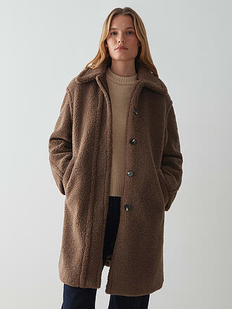 OPUS | Manteau aspect fourrure HEDDY
