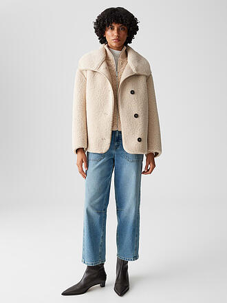 OPUS | Jacke in Felloptik HAFINE