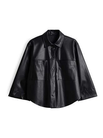 OPUS | Cape - Poncho in Lederoptik FELEDA