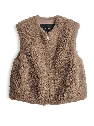 OPUS | Gilet in Felloptik WIKARA