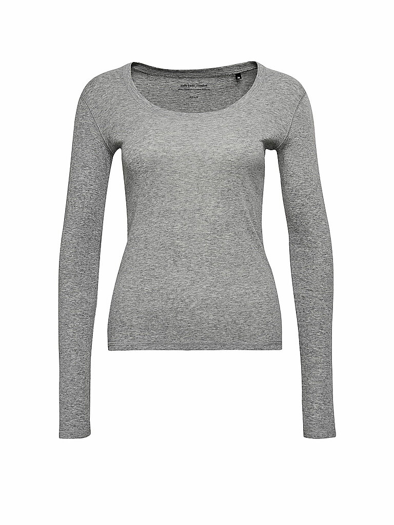 OPUS Langarmshirt grau | 42