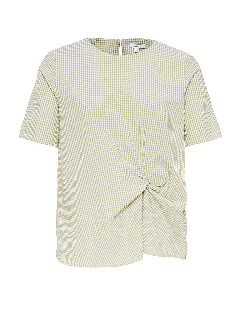 OPUS Bluse Funifa Check grün | 42