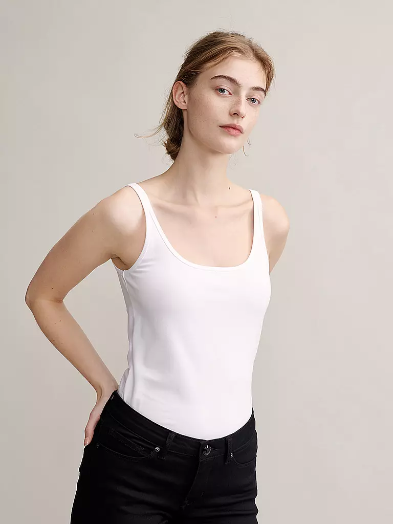 OPUS | Basic Top "Daily A" | weiss