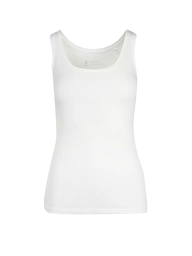 OPUS | Basic Top "Daily E" | weiss