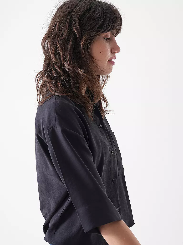 OPUS | Bluse FABBEY | schwarz
