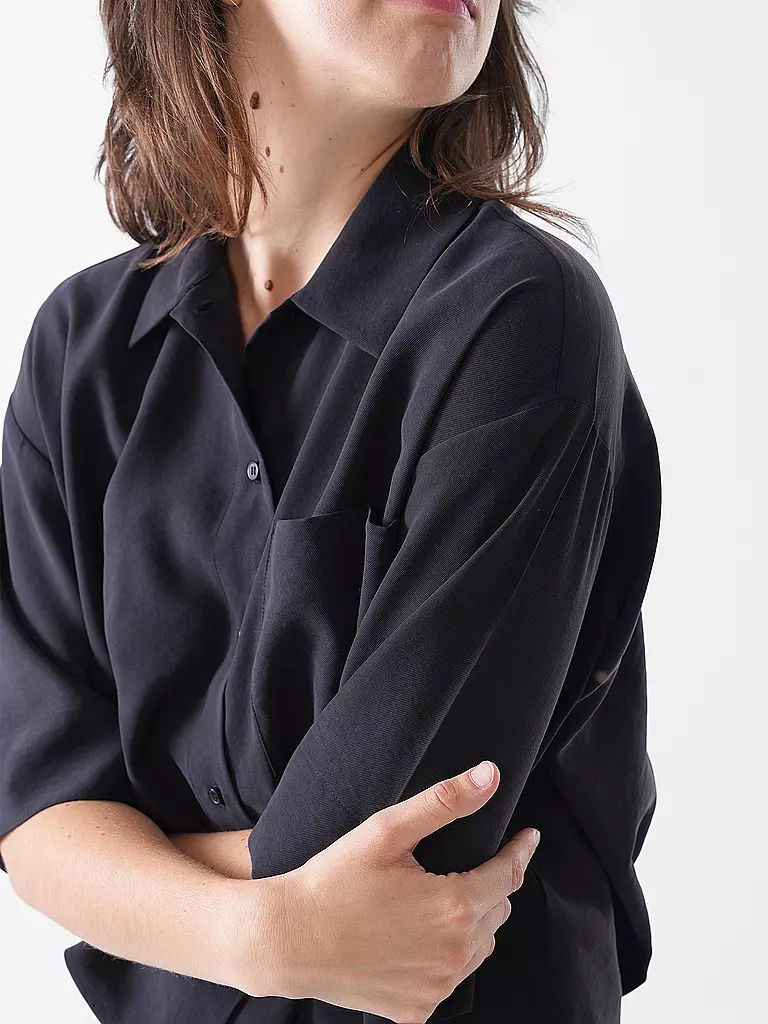 OPUS | Bluse FABBEY | schwarz