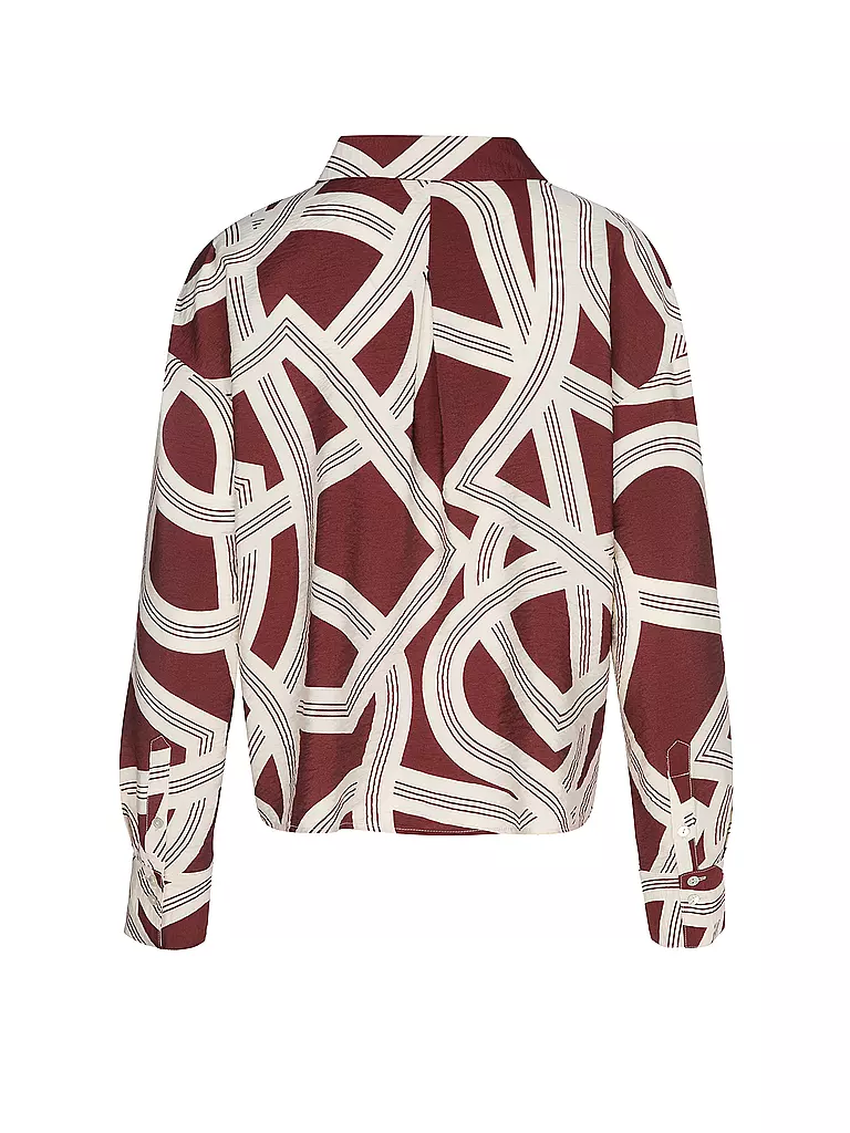 OPUS | Bluse FAMENA LANE | dunkelrot