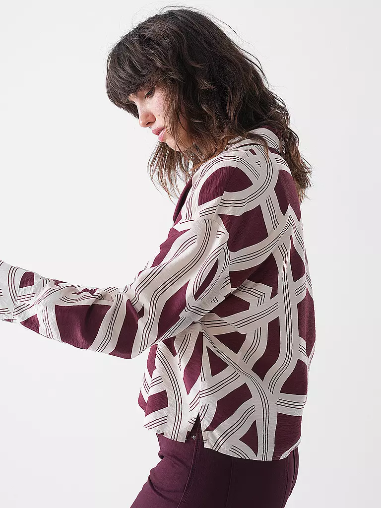 OPUS | Bluse FAMENA LANE | dunkelblau