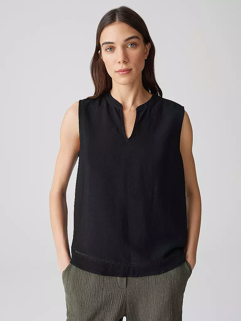 OPUS | Bluse FARIBICA | schwarz