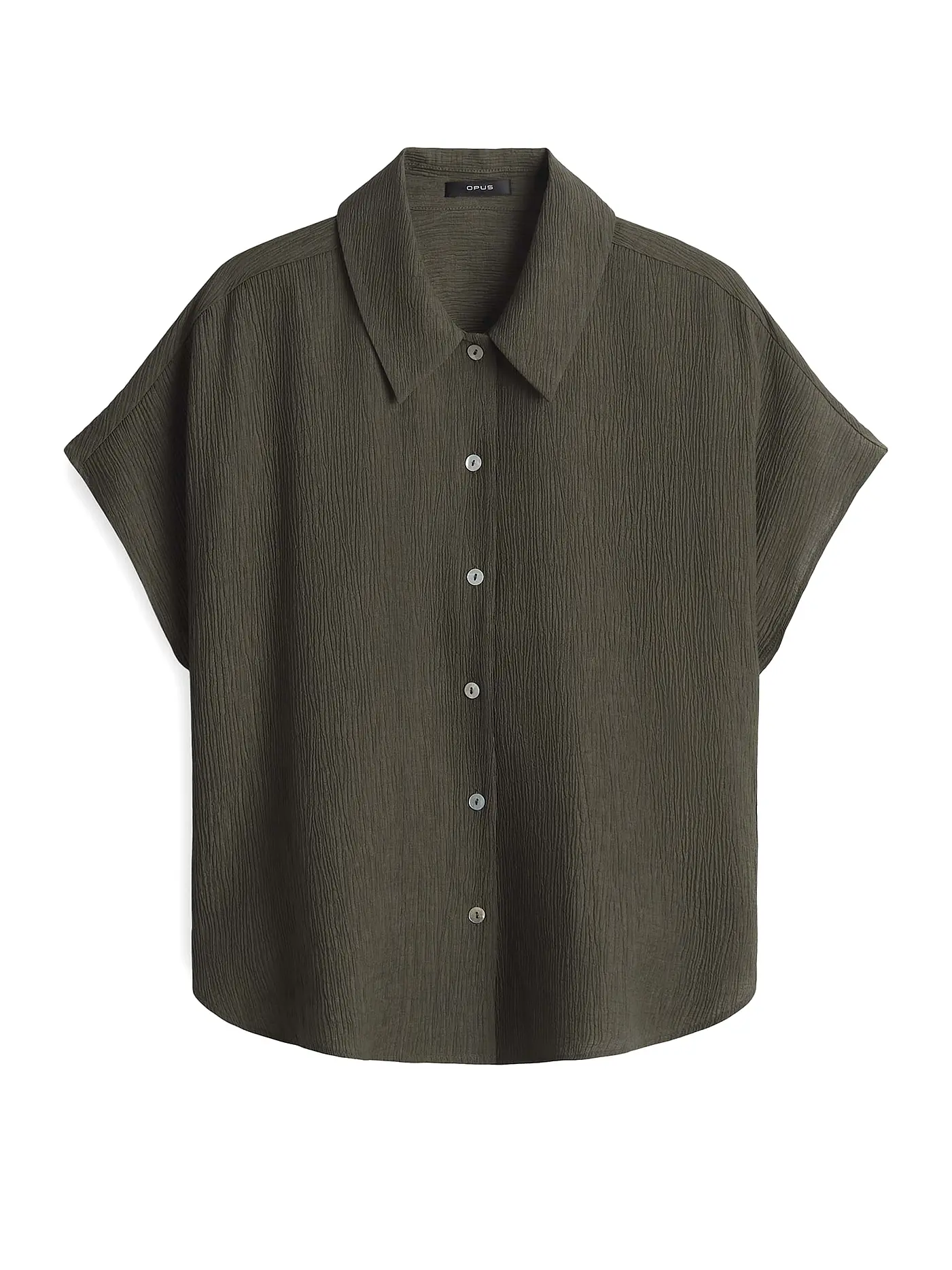 OPUS | Bluse FASINGA | dunkelgrün