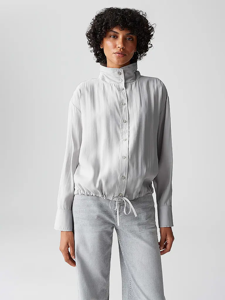 OPUS | Bluse FAYRA | hellgrau