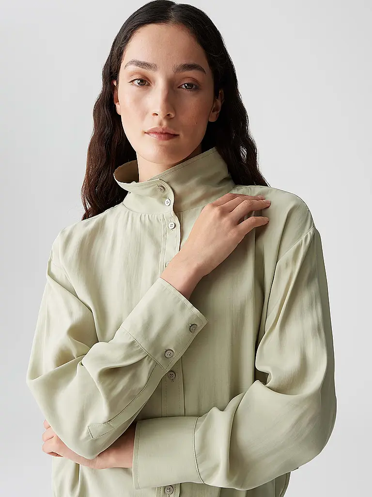 OPUS | Bluse FAYRA | hellgrün