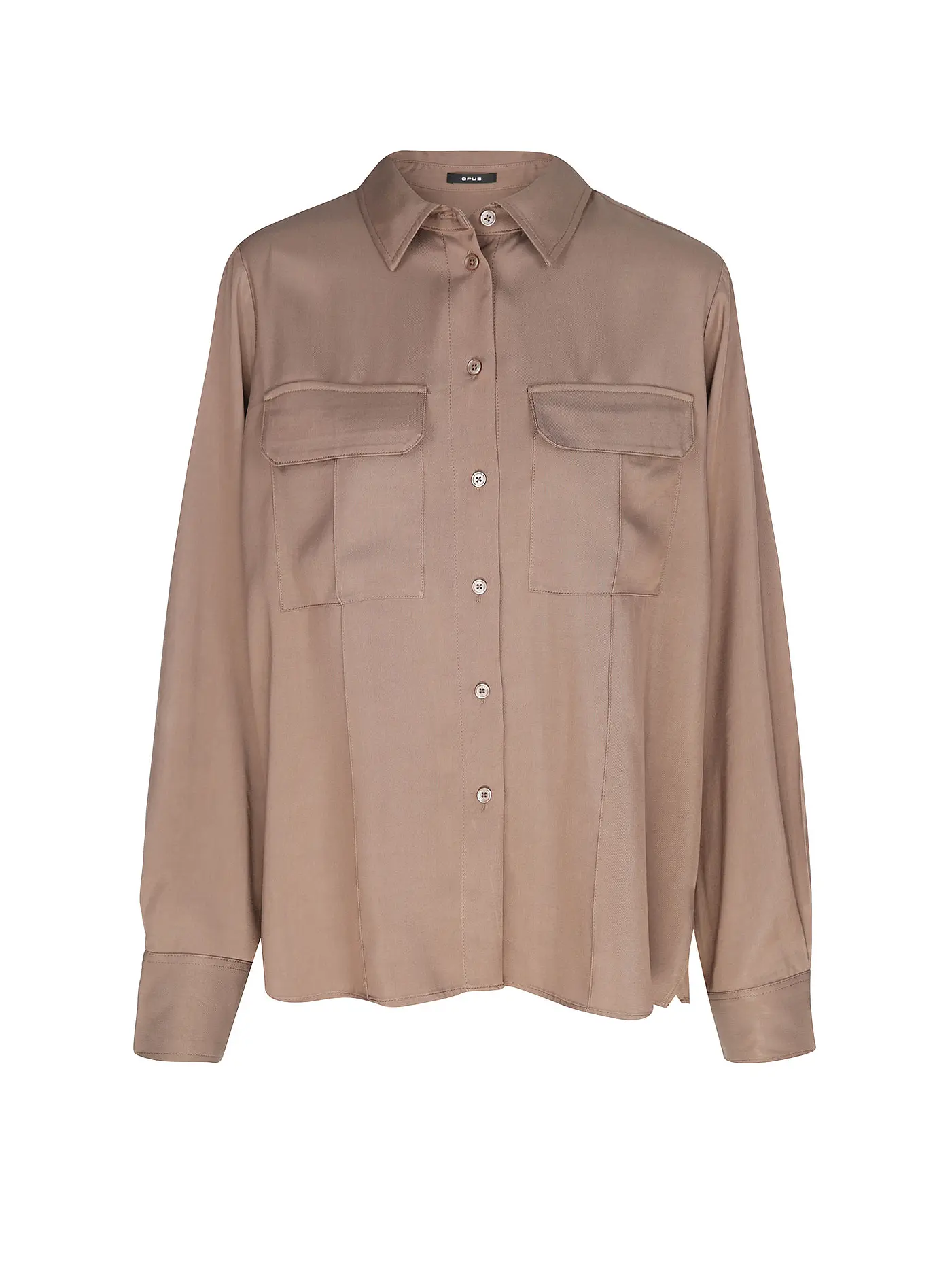 OPUS | Bluse FLARA | braun